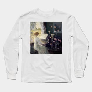 The Sonata by Childe Hassam Long Sleeve T-Shirt